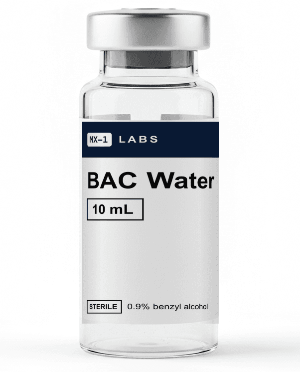 Agua bacteriostática 10 mL — MX-1 Labs